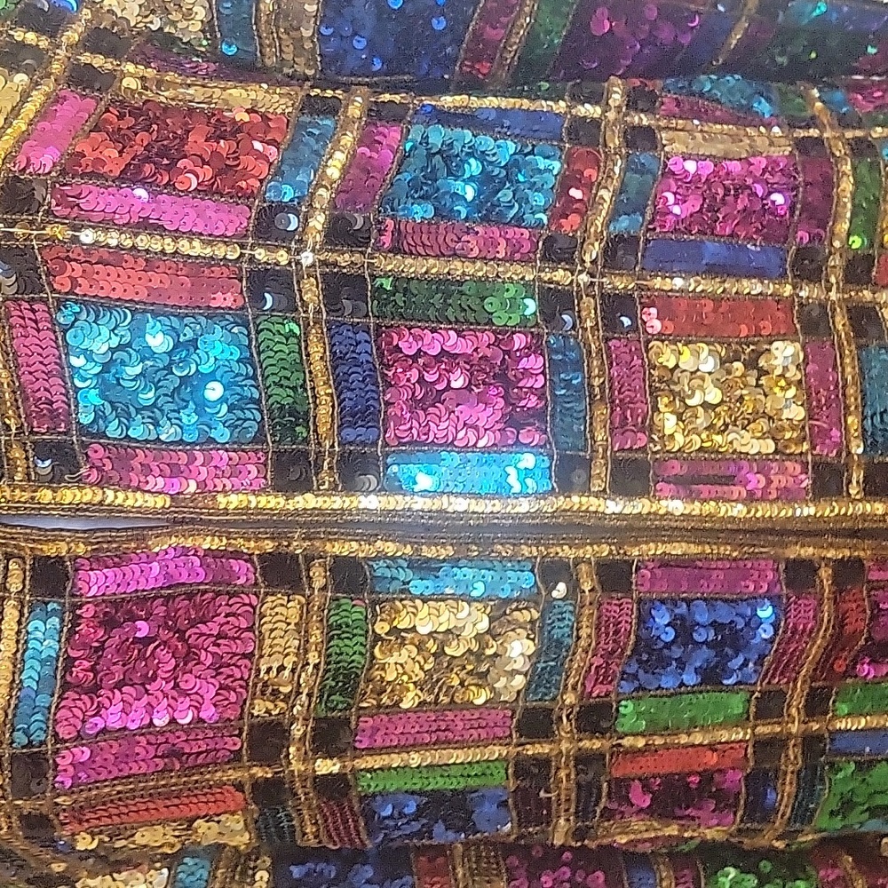 Multicolor Sequin Blazer - Picture 5 of 8